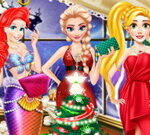 Princesa no baile de Natal