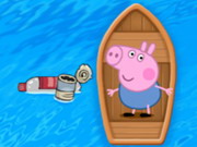 Varkentje op zoek naar de zeeweg