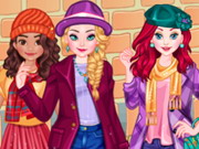 Lookbook des tenues d'hiver des princesses