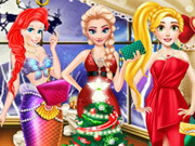 Prinzessin auf dem Weihnachtsball