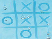 Acqua nebulizzata Tic Tac Toe