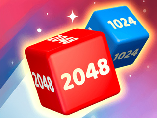 체인 큐브 2048: 3D 병합 게임
